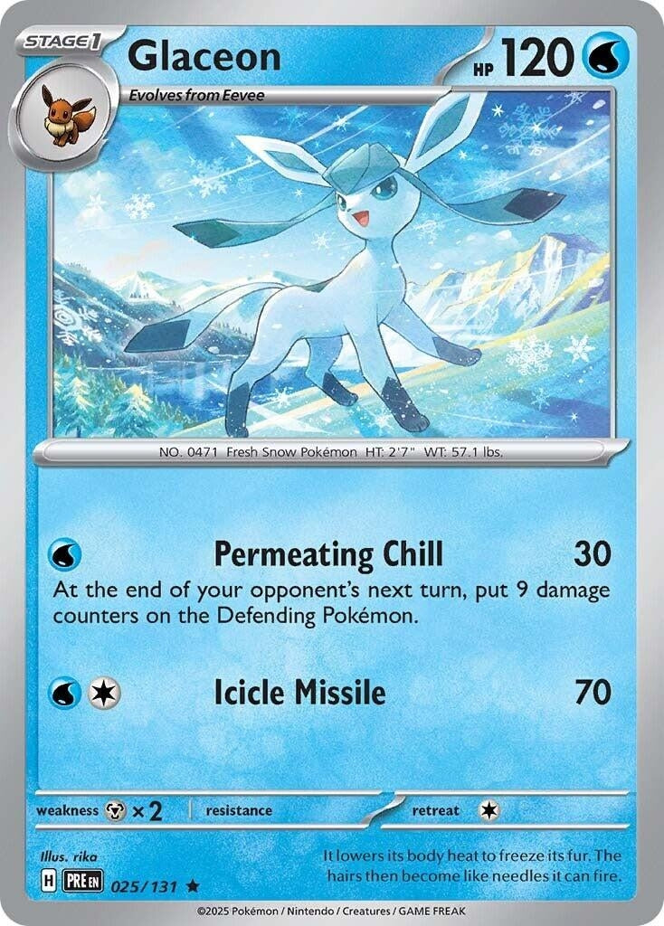 Image for Glaceon (025/131) - Pokemon