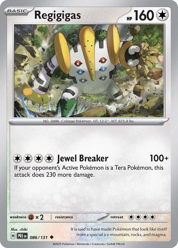 Image for Regigigas (086/131) - Pokemon