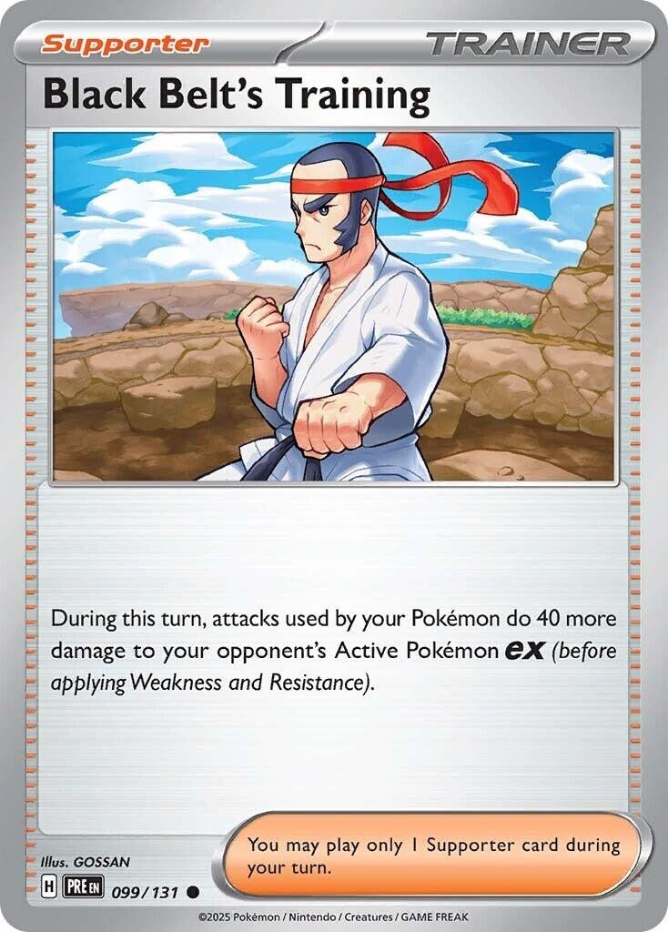 Image for Black Belt's Training (099/131) - Pokemon