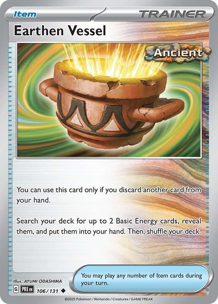 Image for Earthen Vessel (106/131) - Pokemon