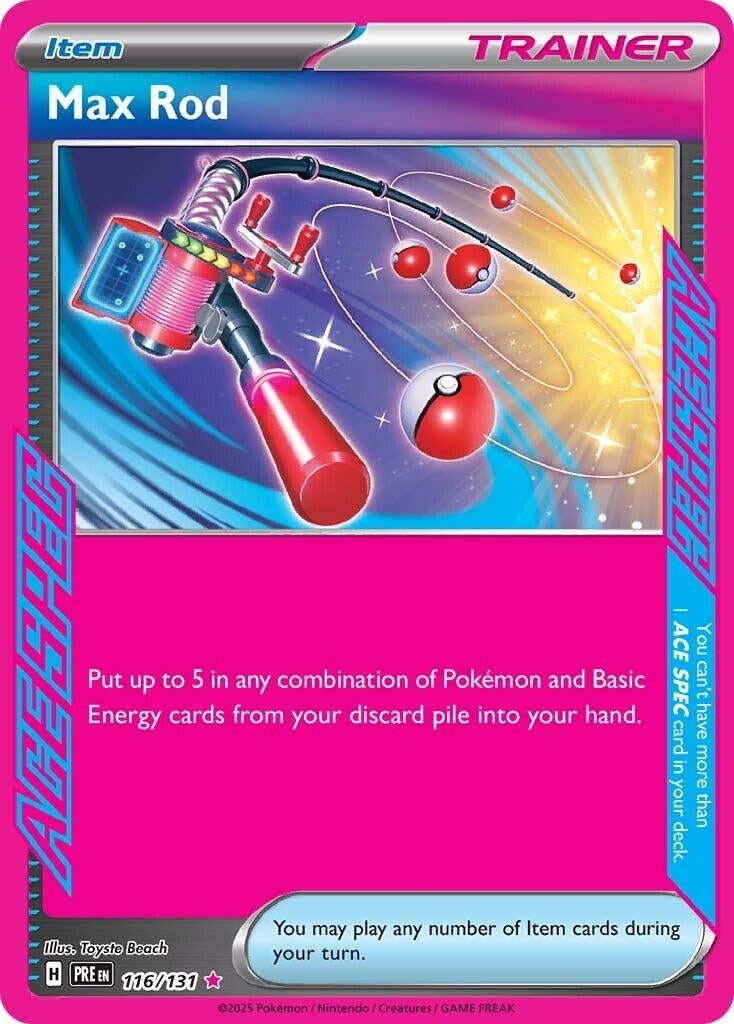 Image for Max Rod (116/131) - Pokemon