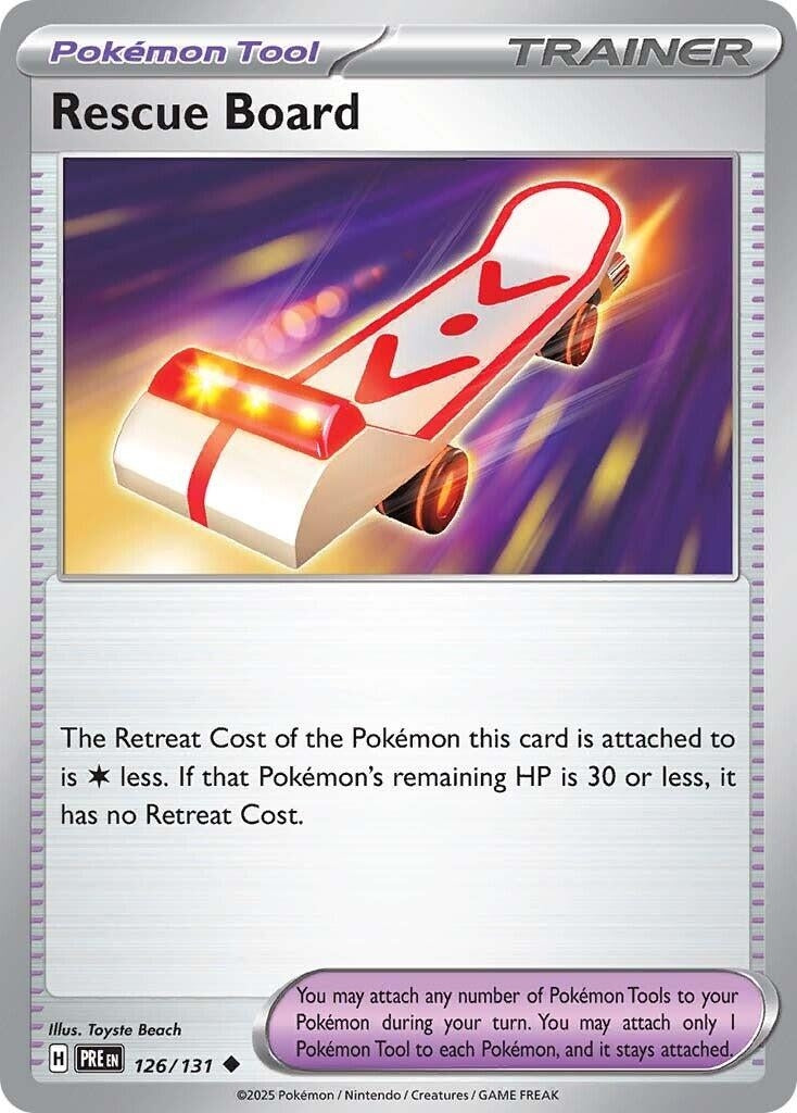 Image for Rescue Board (126/131) - Pokemon