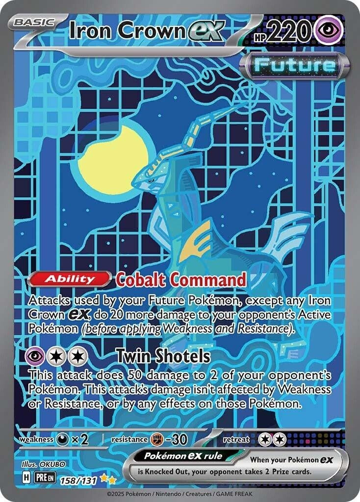 Image for Iron Crown ex (158/131) - Pokemon