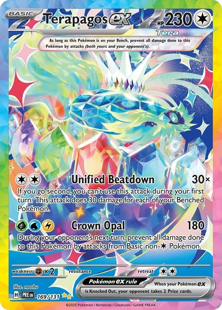 Image for Terapagos ex (169/131) - Pokemon
