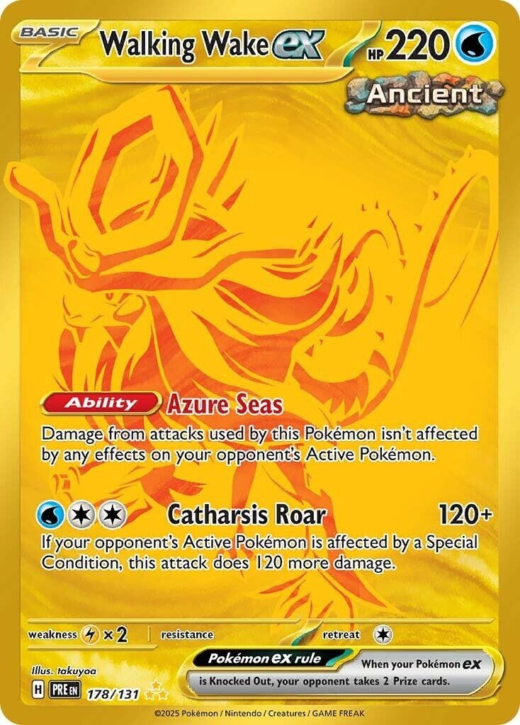 Image for Walking Wake ex (178/131) - Pokemon