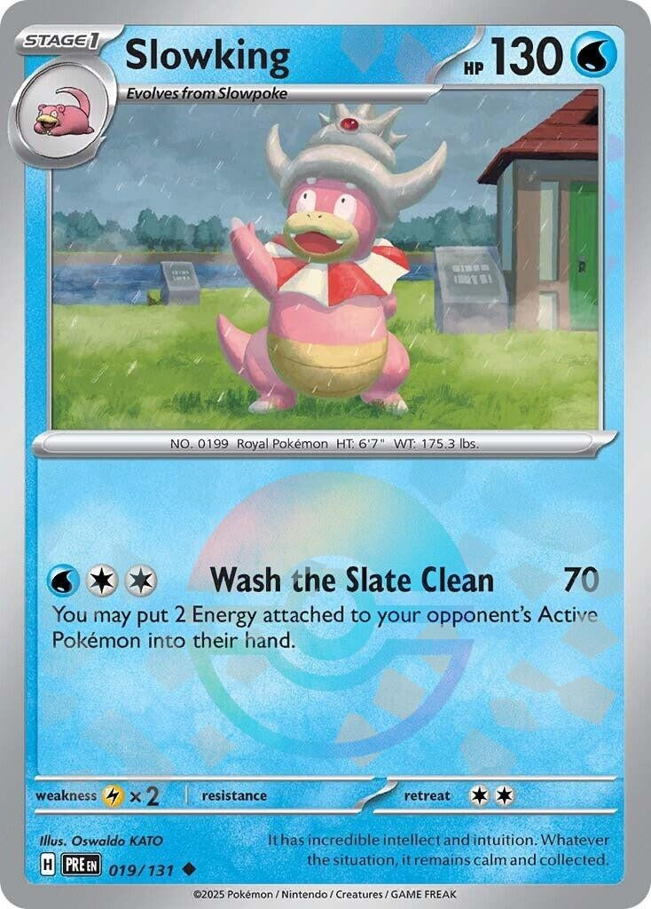 Image for Slowking (Poke Ball Pattern) (019/131) - Pokemon