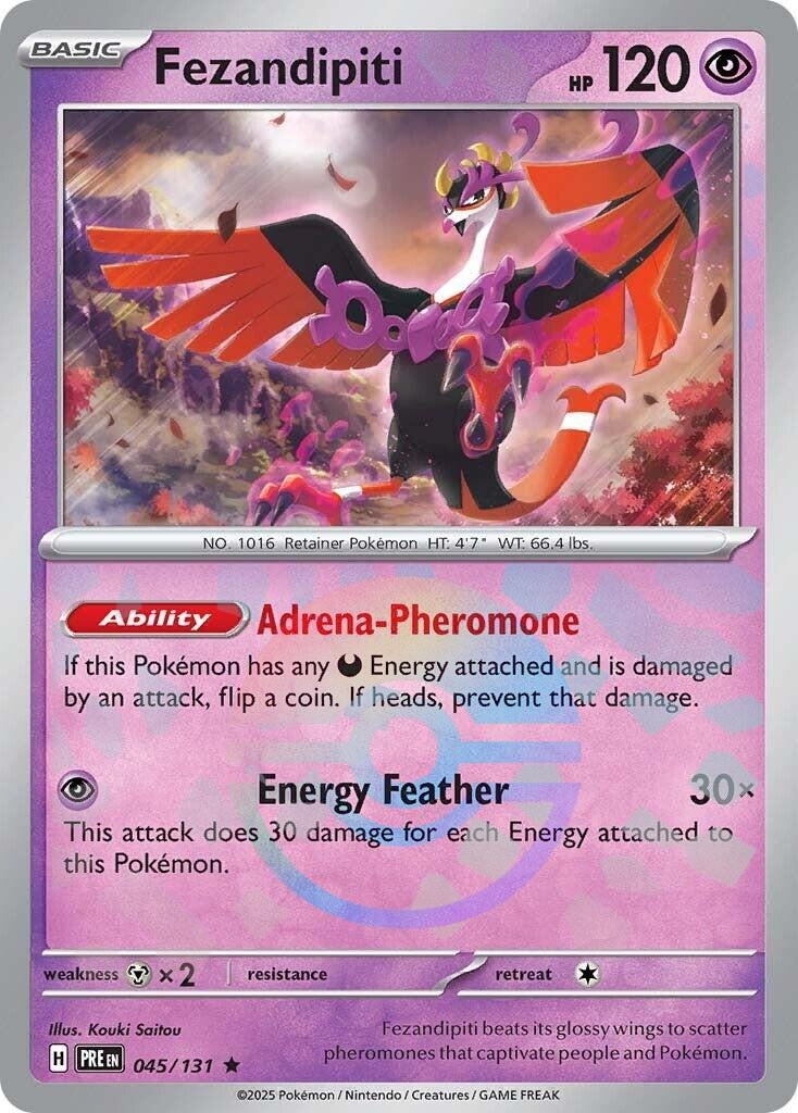 Image for Fezandipiti (Poke Ball Pattern) (045/131) - Pokemon
