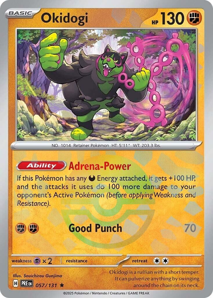 Image for Okidogi (Poke Ball Pattern) (057/131) - Pokemon