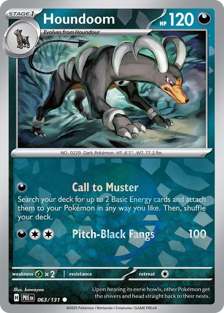 Image for Houndoom (Poke Ball Pattern) (063/131) - Pokemon