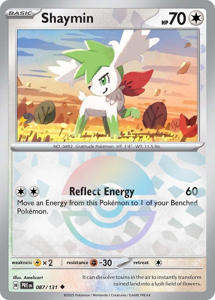 Image for Shaymin (Poke Ball Pattern) (087/131) - Pokemon