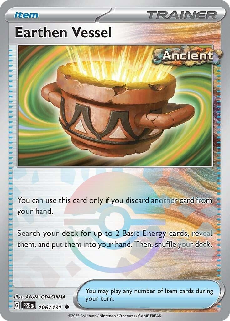 Image for Earthen Vessel (Poke Ball Pattern) (106/131) - Pokemon