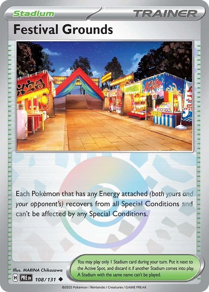 Image for Festival Grounds (Poke Ball Pattern) (108/131) - Pokemon