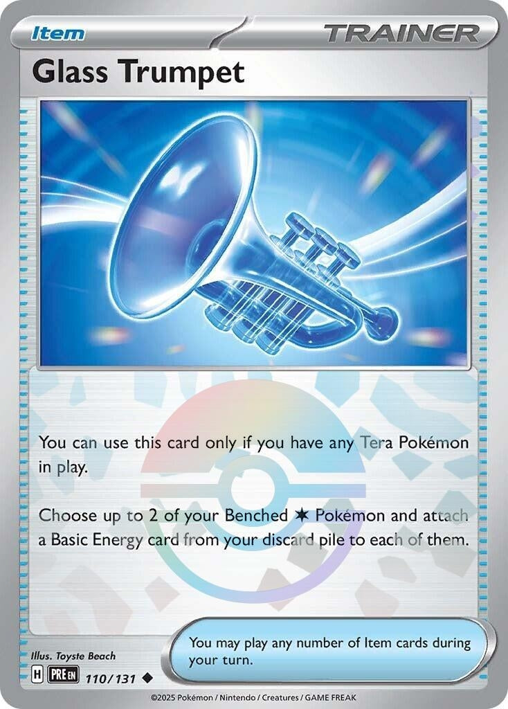 Image for Glass Trumpet (Poke Ball Pattern) (110/131) - Pokemon