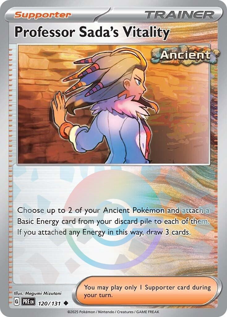 Image for Professor Sada's Vitality (Poke Ball Pattern) (120/131) - Pokemon