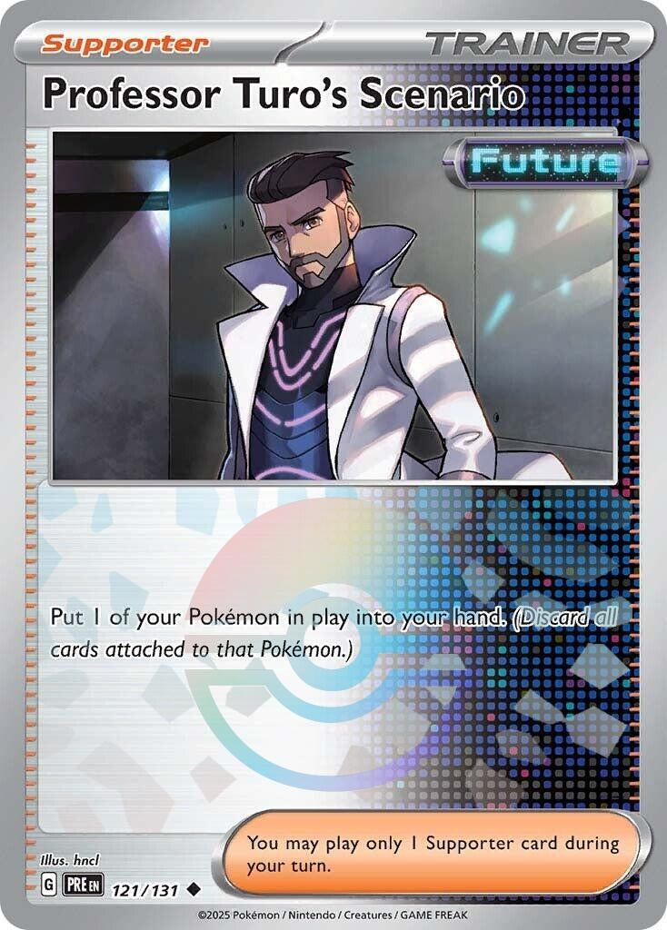 Image for Professor Turo's Scenario (Poke Ball Pattern) (121/131) - Pokemon