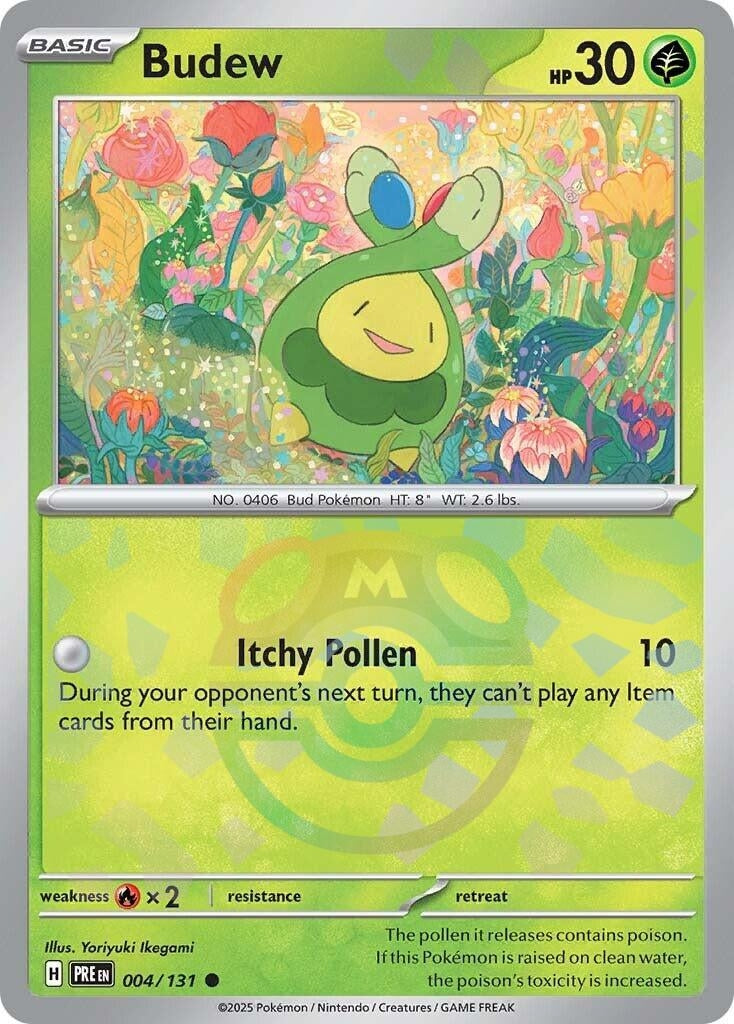 Image for Budew (Master Ball Pattern) (004/131) - Pokemon