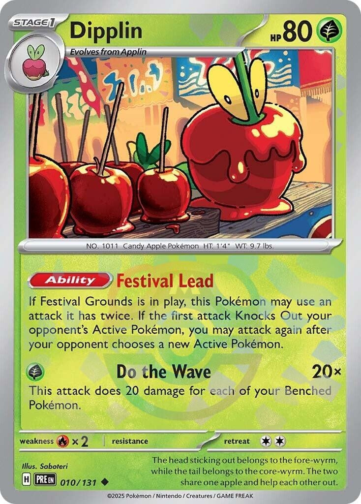 Image for Dipplin (Master Ball Pattern) (010/131) - Pokemon