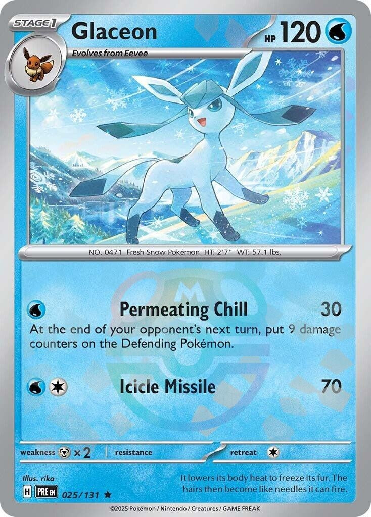 Image for Glaceon (Master Ball Pattern) (025/131) - Pokemon