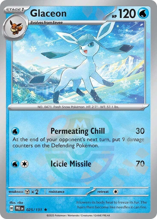 Image for Glaceon (Master Ball Pattern) (025/131) - Pokemon