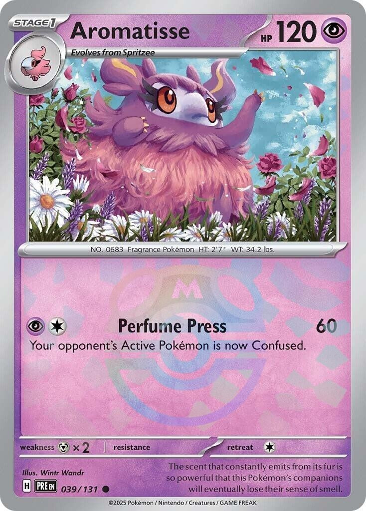 Image for Aromatisse (Master Ball Pattern) (039/131) - Pokemon