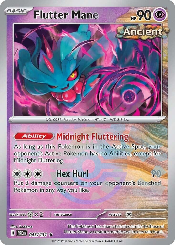 Image for Flutter Mane (Master Ball Pattern) (043/131) - Pokemon