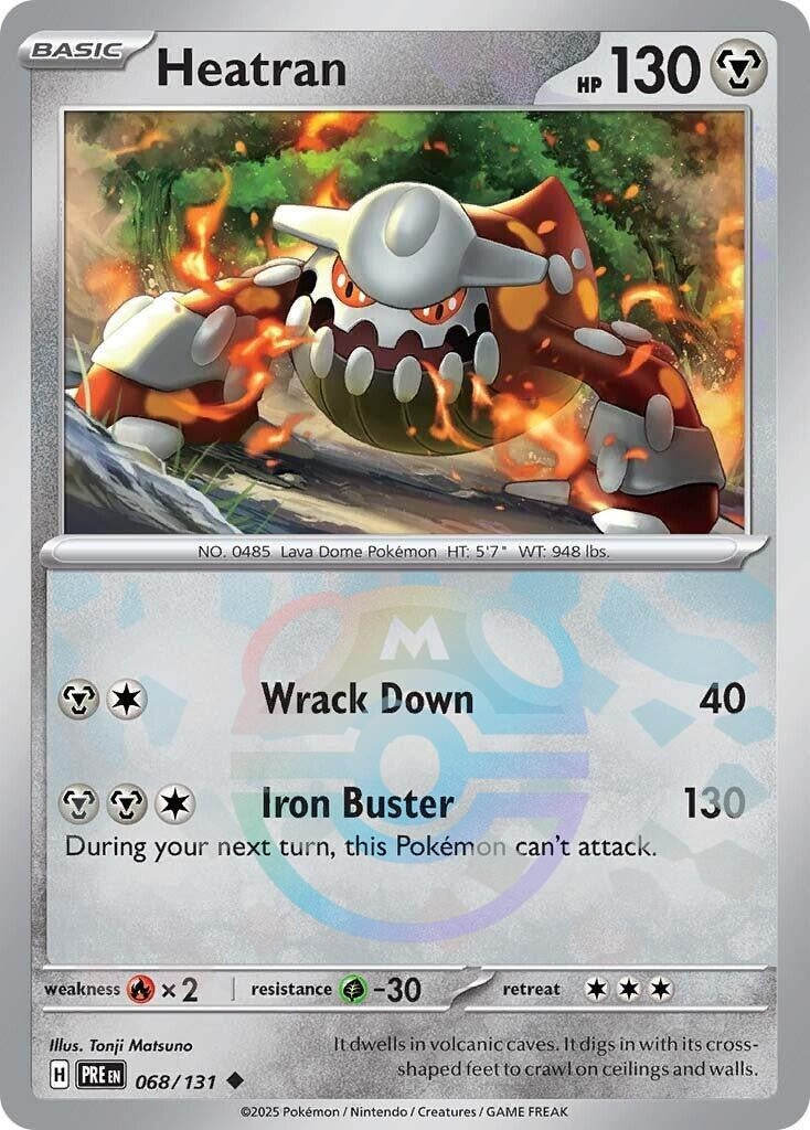 Image for Heatran (Master Ball Pattern) (068/131) - Pokemon