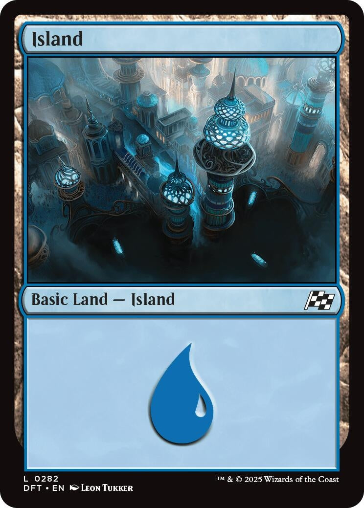 Image for Island (0282) (282) - Magic: The Gathering