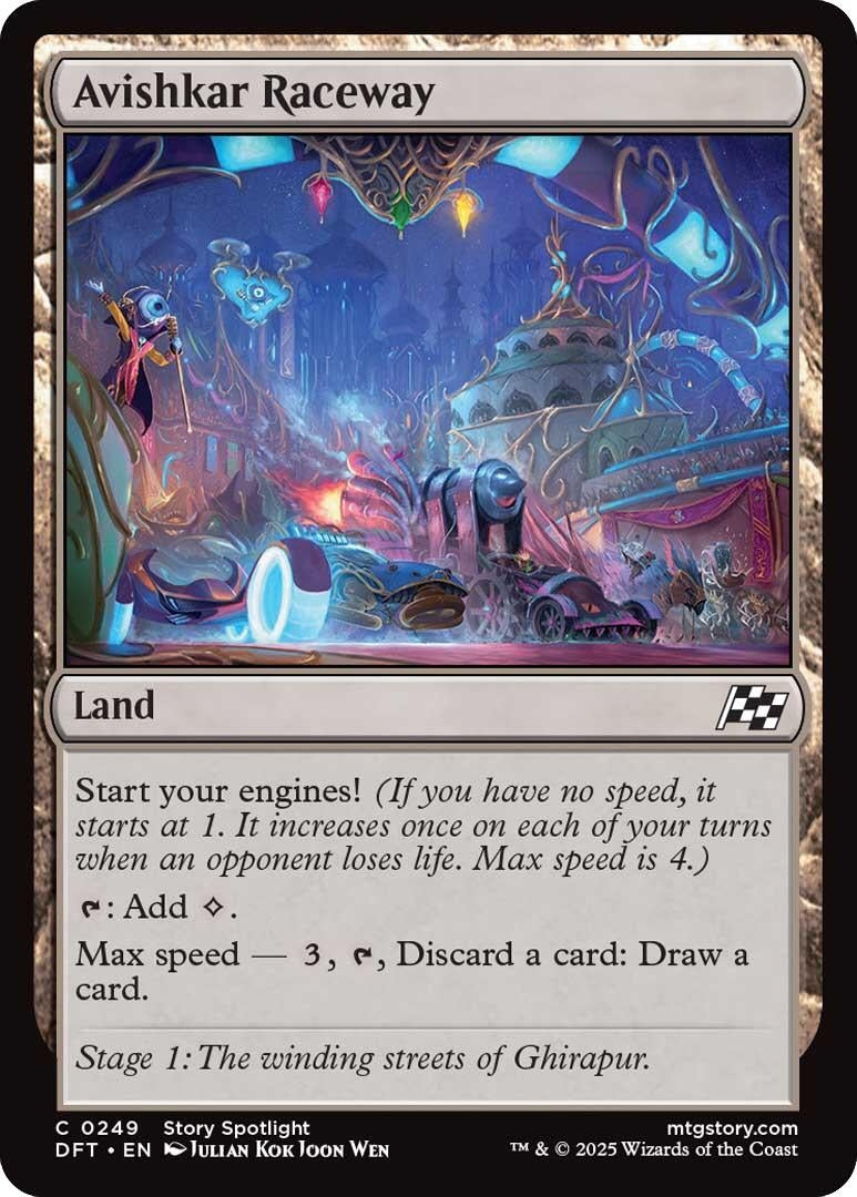 Image for Avishkar Raceway (249) - Magic: The Gathering