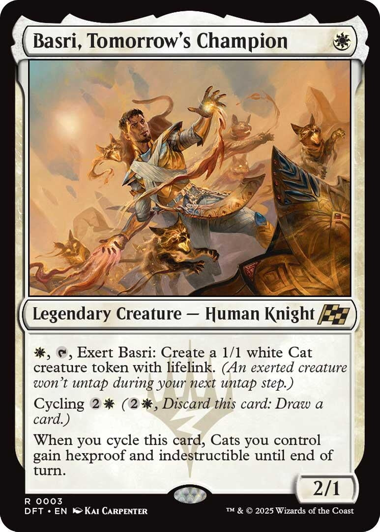 Image for Basri, Tomorrow's Champion (3) - Magic: The Gathering