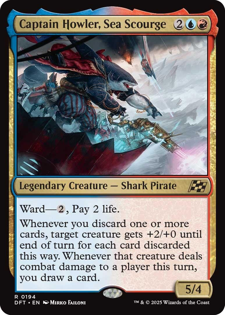 Image for Captain Howler, Sea Scourge (194) - Magic: The Gathering