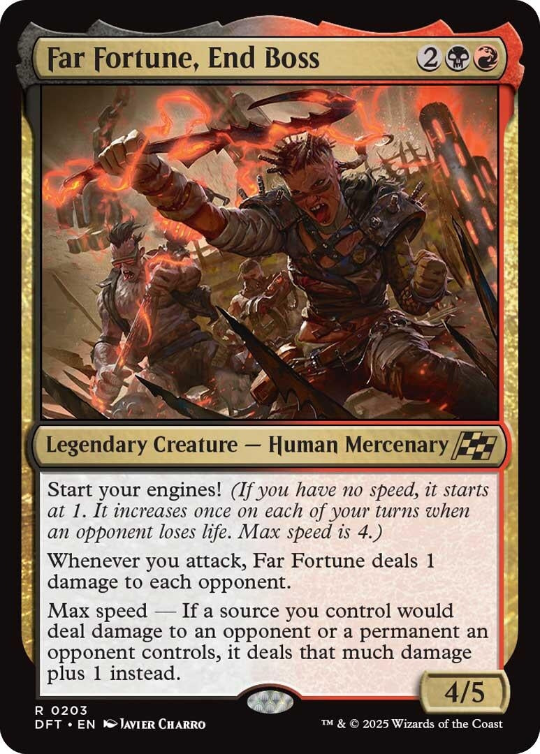 Image for Far Fortune, End Boss (203) - Magic: The Gathering
