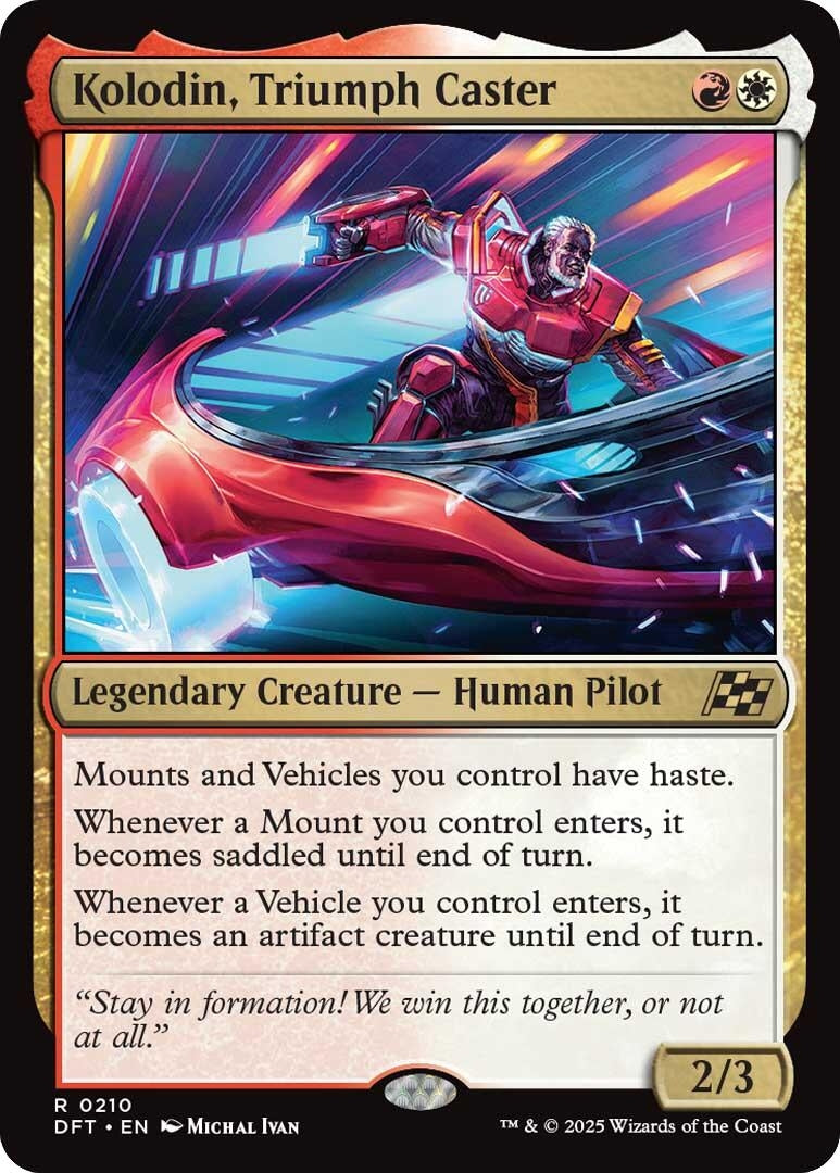 Image for Kolodin, Triumph Caster (210) - Magic: The Gathering