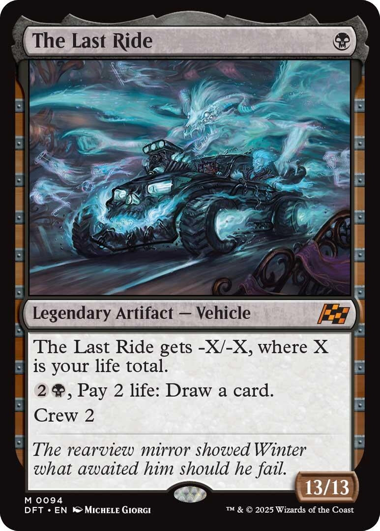 Image for The Last Ride (94) - Magic: The Gathering