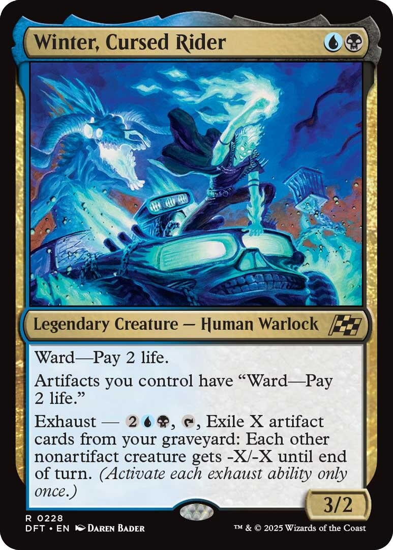 Image for Winter, Cursed Rider (228) - Magic: The Gathering