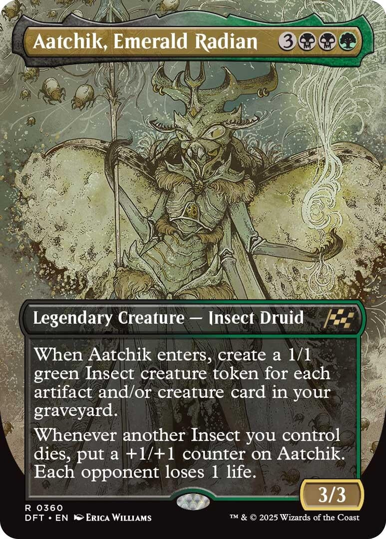 Image for Aatchik, Emerald Radian (Borderless) (360) - Magic: The Gathering