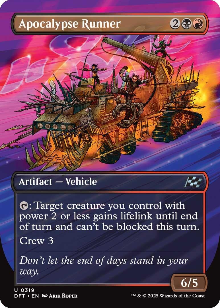 Image for Apocalypse Runner (Borderless) (319) - Magic: The Gathering