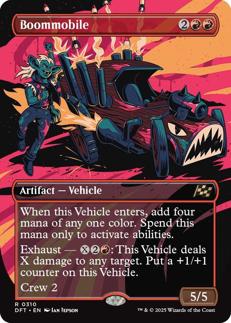 Image for Boommobile (Borderless) (310) - Magic: The Gathering