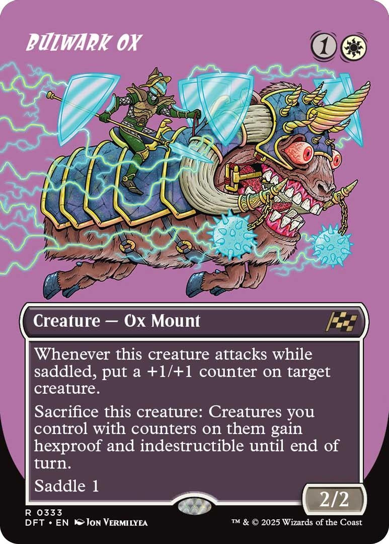 Image for Bulwark Ox (Borderless) (333) - Magic: The Gathering