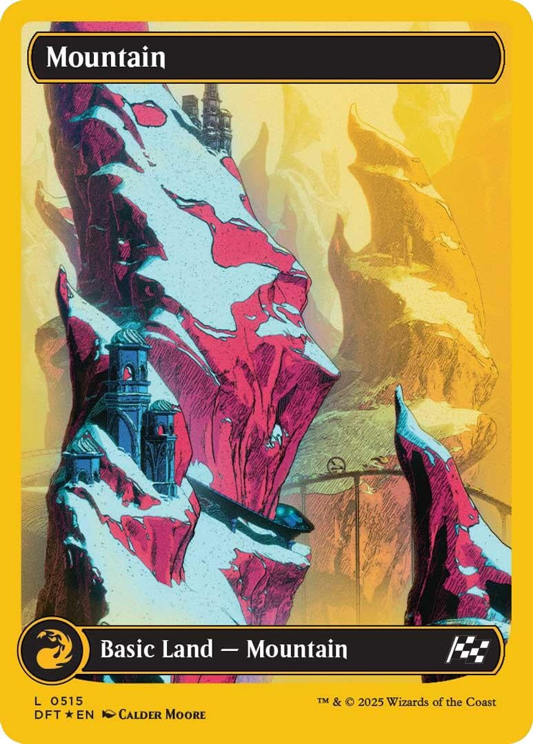 Image for Mountain (0515) (First-Place Foil) (515) - Magic: The Gathering