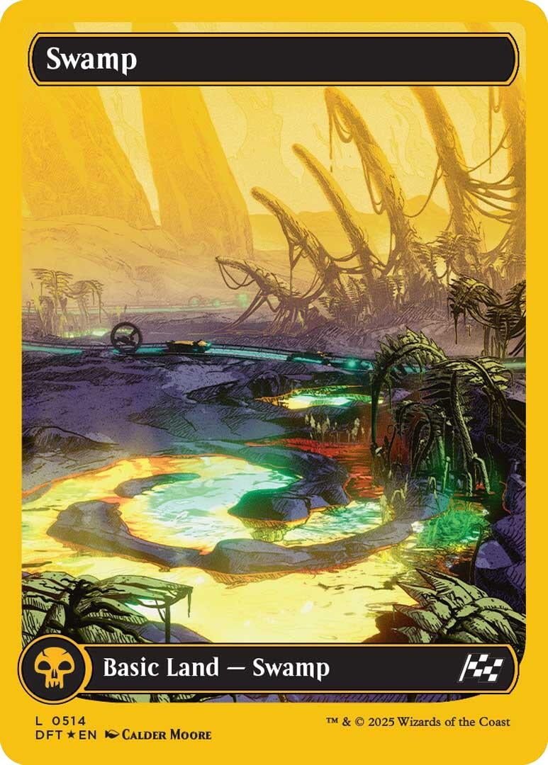 Image for Swamp (0514) (First-Place Foil) (514) - Magic: The Gathering