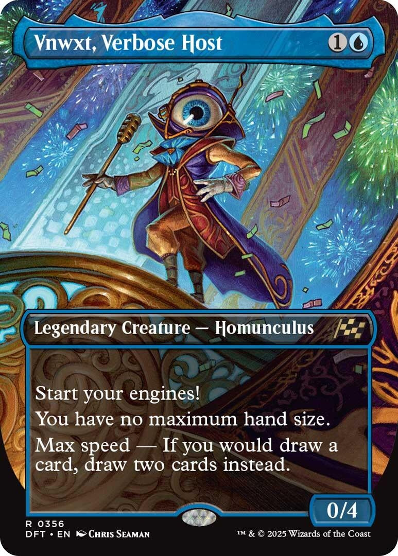 Image for Vnwxt, Verbose Host (Borderless) (356) - Magic: The Gathering