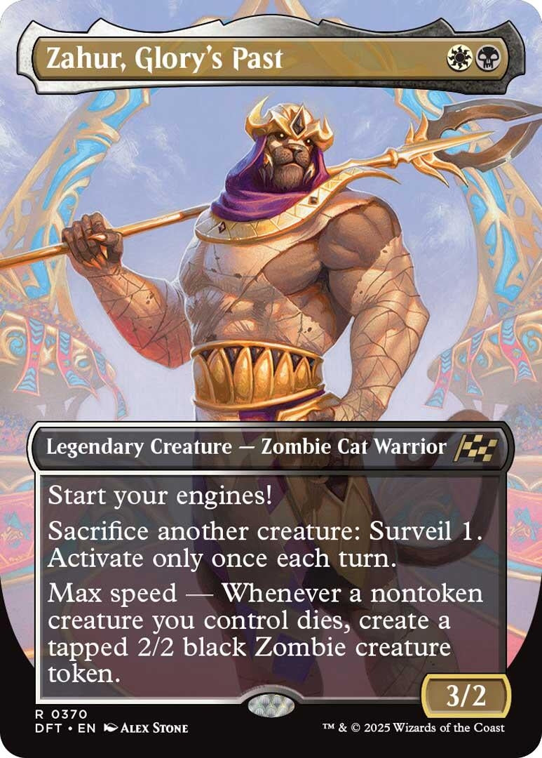 Image for Zahur, Glory's Past (Borderless) (370) - Magic: The Gathering
