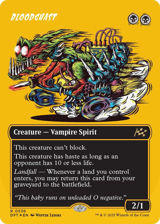 Image for Bloodghast (Borderless) (First-Place Foil) (536) - Magic: The Gathering