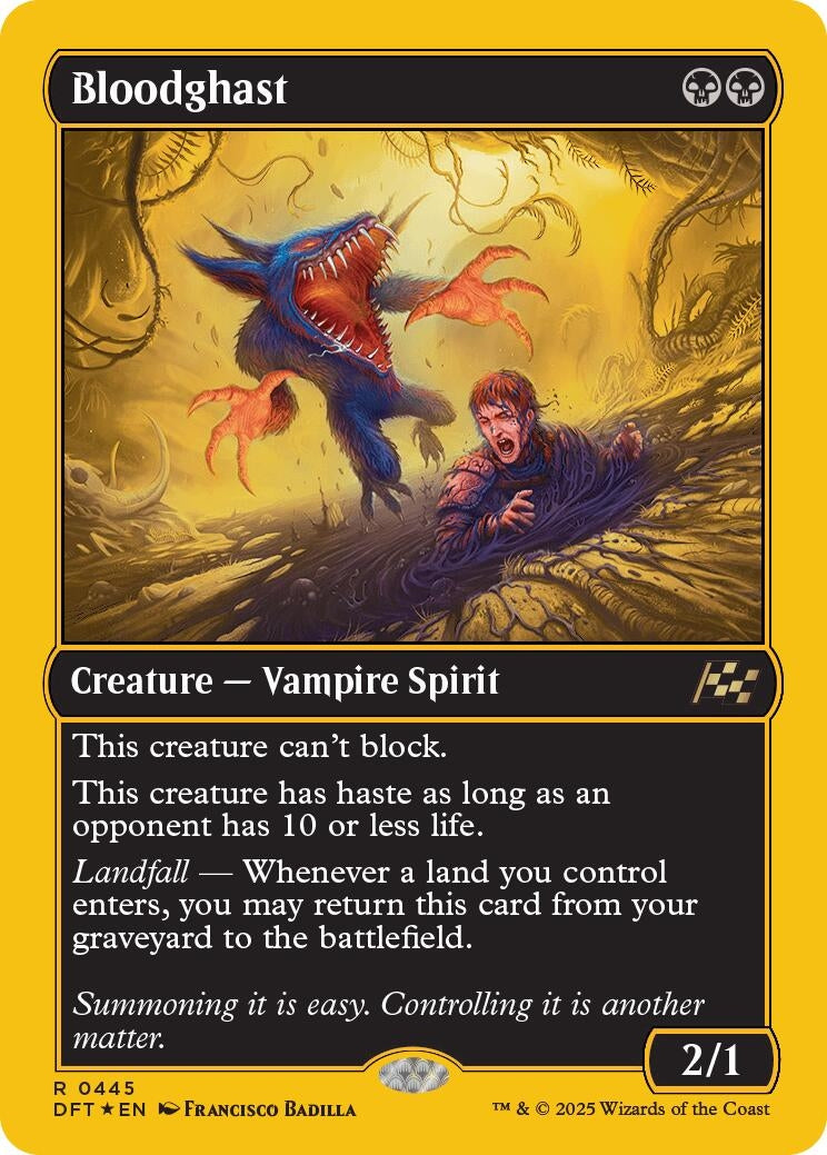Image for Bloodghast (First-Place Foil) (445) - Magic: The Gathering