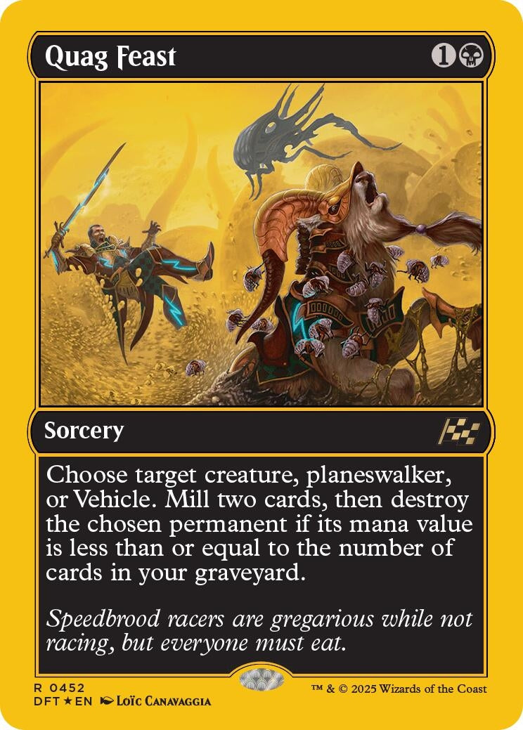 Image for Quag Feast (First-Place Foil) (452) - Magic: The Gathering