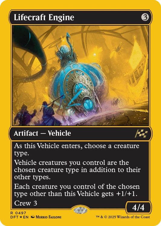 Image for Lifecraft Engine (First-Place Foil) (497) - Magic: The Gathering
