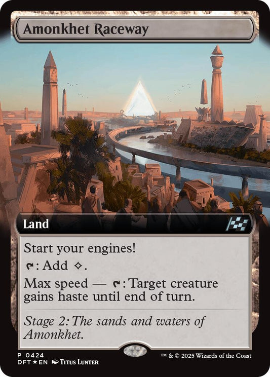 Image for Amonkhet Raceway (Extended Art) (424) - Magic: The Gathering