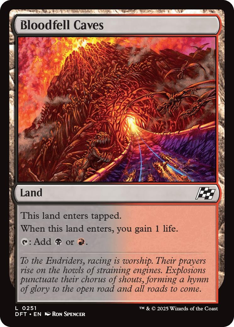 Image for Bloodfell Caves (251) - Magic: The Gathering