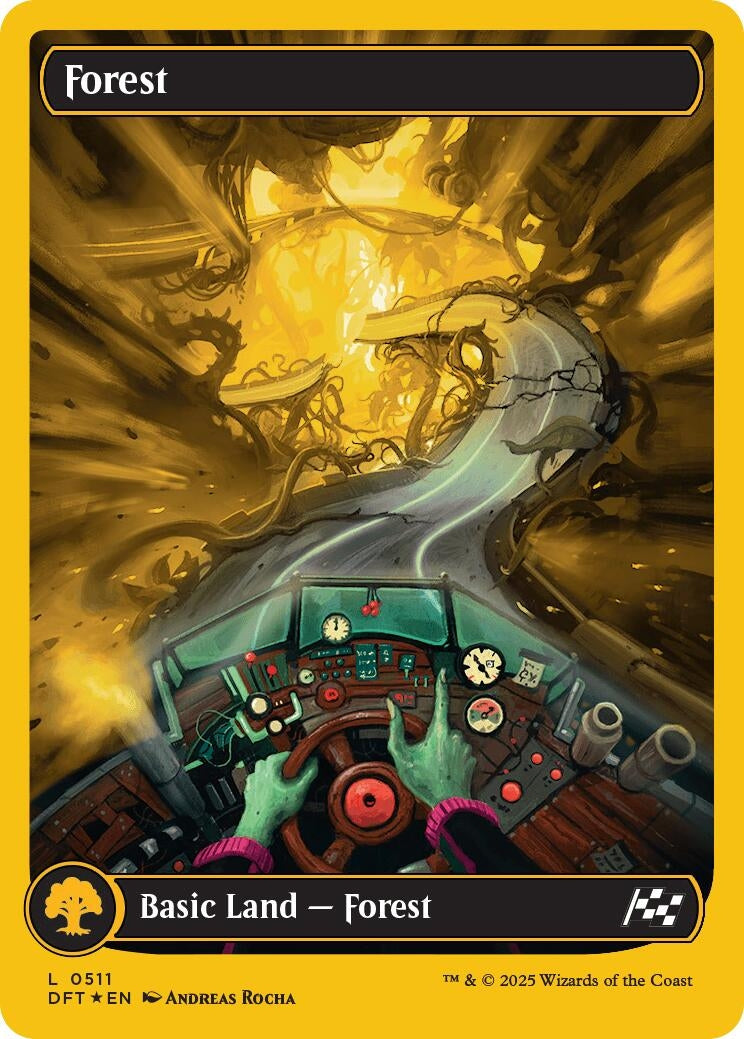 Image for Forest (0511) (First-Place Foil) (511) - Magic: The Gathering