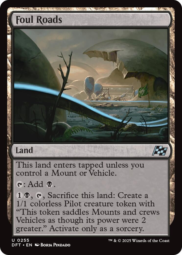 Image for Foul Roads (255) - Magic: The Gathering